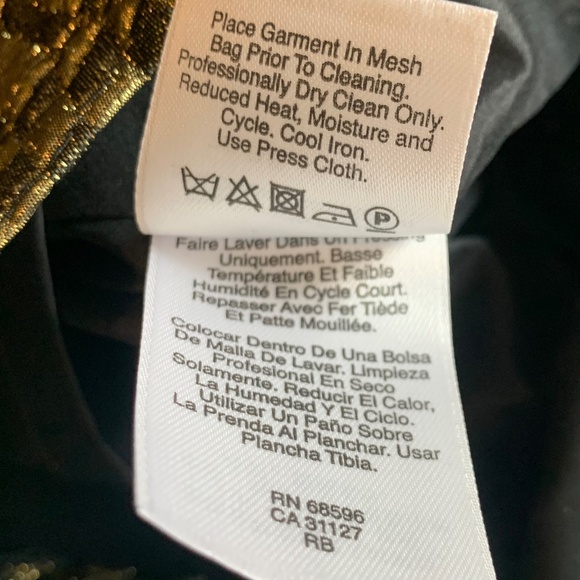 Donna Karan Golden Cocktail Dress - Picture 12 of 14